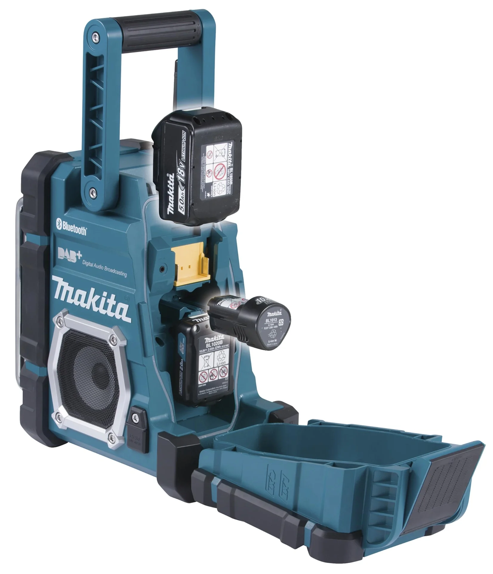 Akku-Baustellenradio 7,2V - 18V mit DAB+ und Bluetooth DMR112 - 4