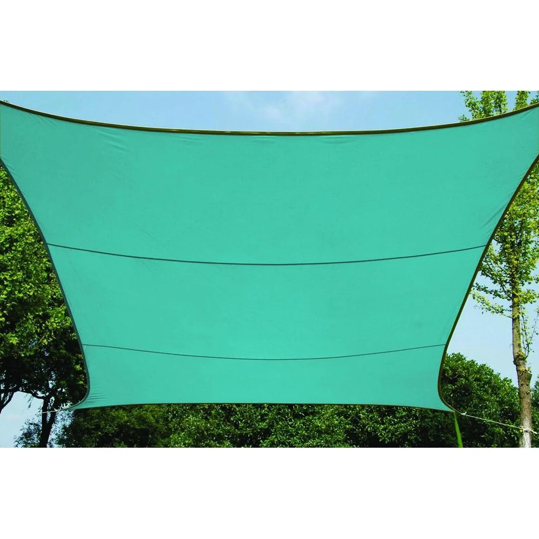 sonnensegel - rechteckig - 4 x 3 m - himmelblau - 1