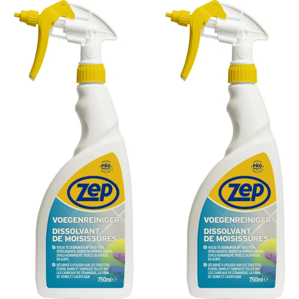 ZEP Fugenreiniger - 750 ml x 2 Stück - Vorteilspackung - 2 Stück - 1