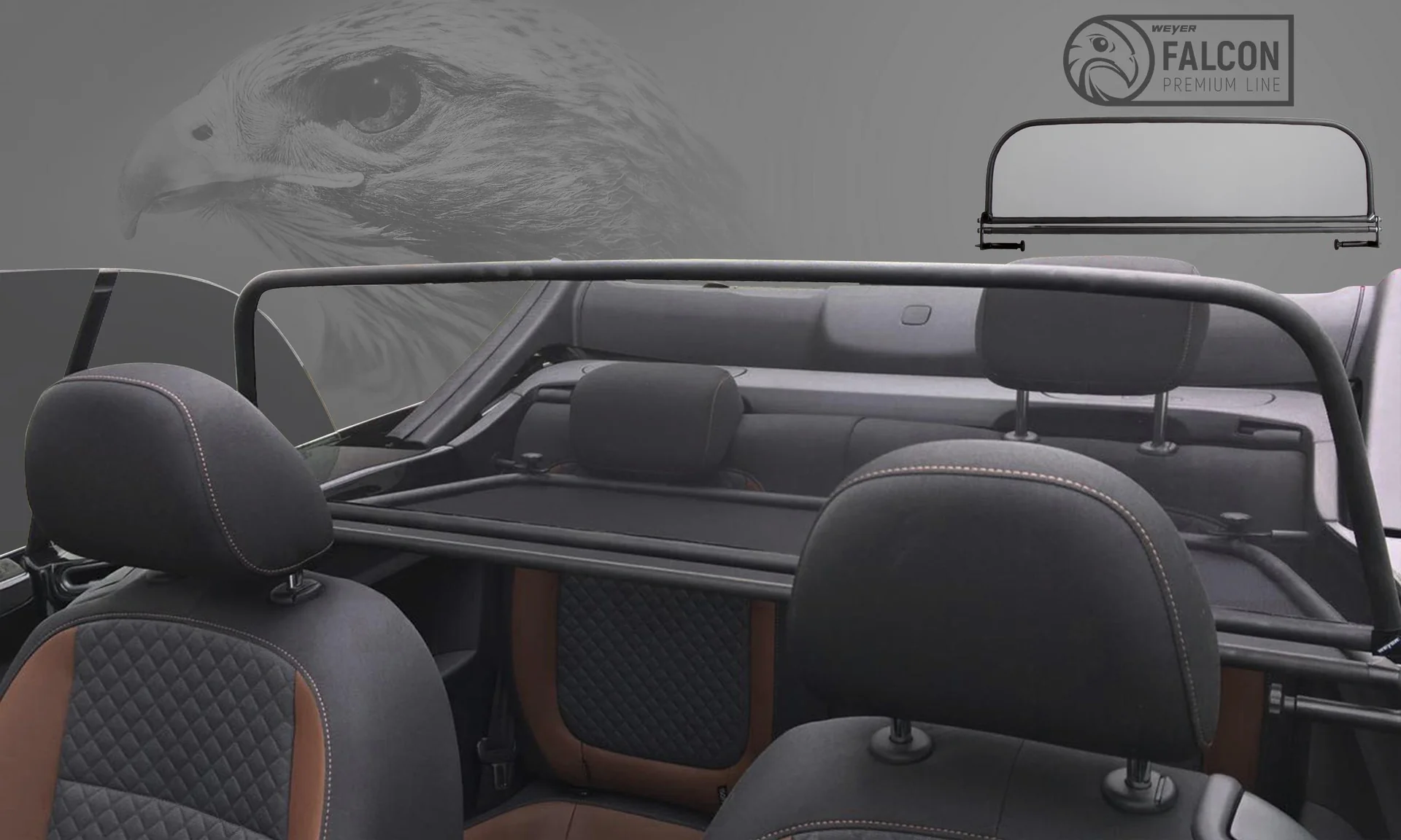 Cabrio Windschott - Premium-Line VW Beetle Typ 5C - 3