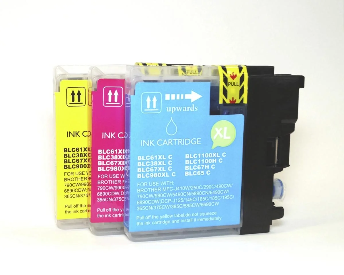 Druckerpatrone für Brother LC985 Multipack - 3er Pack Cyan, Magenta, Gelb - 3