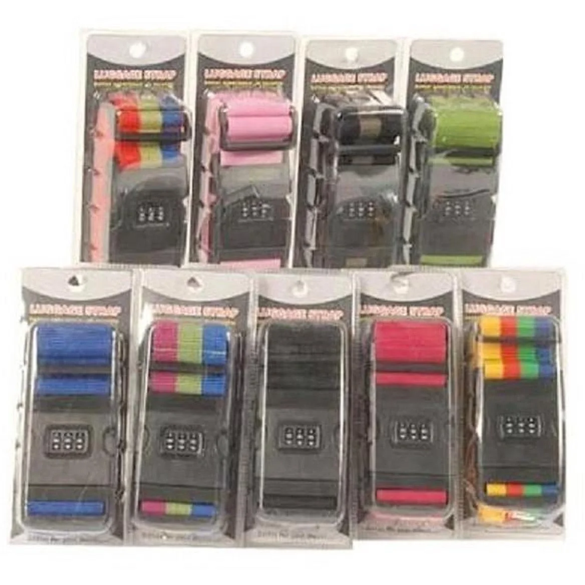 Koffergurt / Koffergurt / Koffergurt & Zahlenschloss - Dark Pink - 2