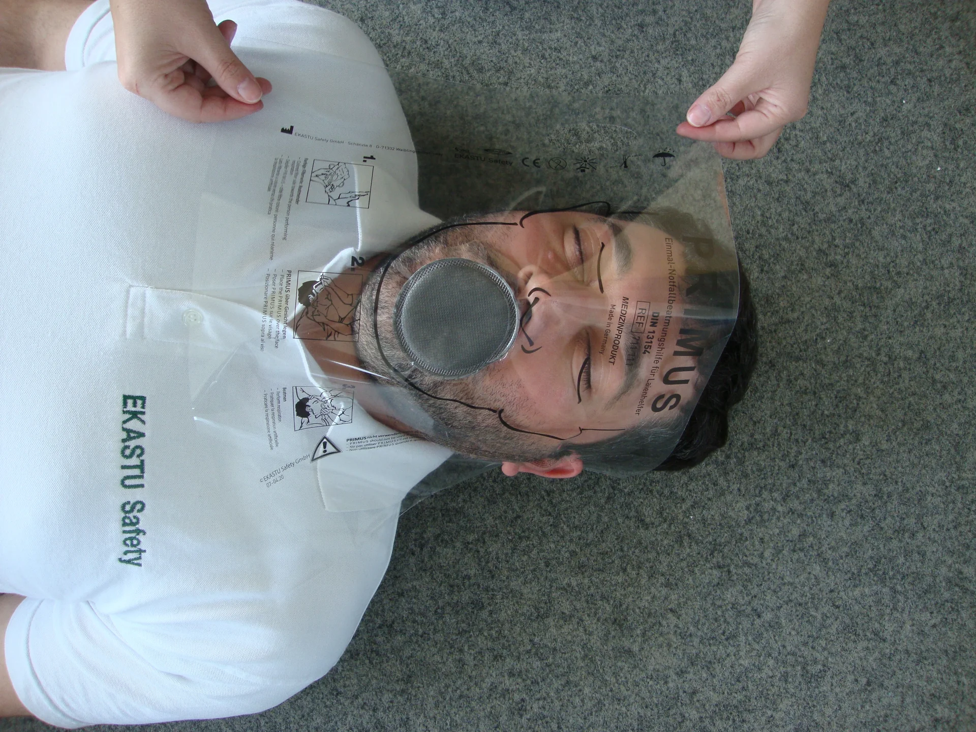 Einmal-Notfallbeatmungshilfe "PRIMUS" - 2