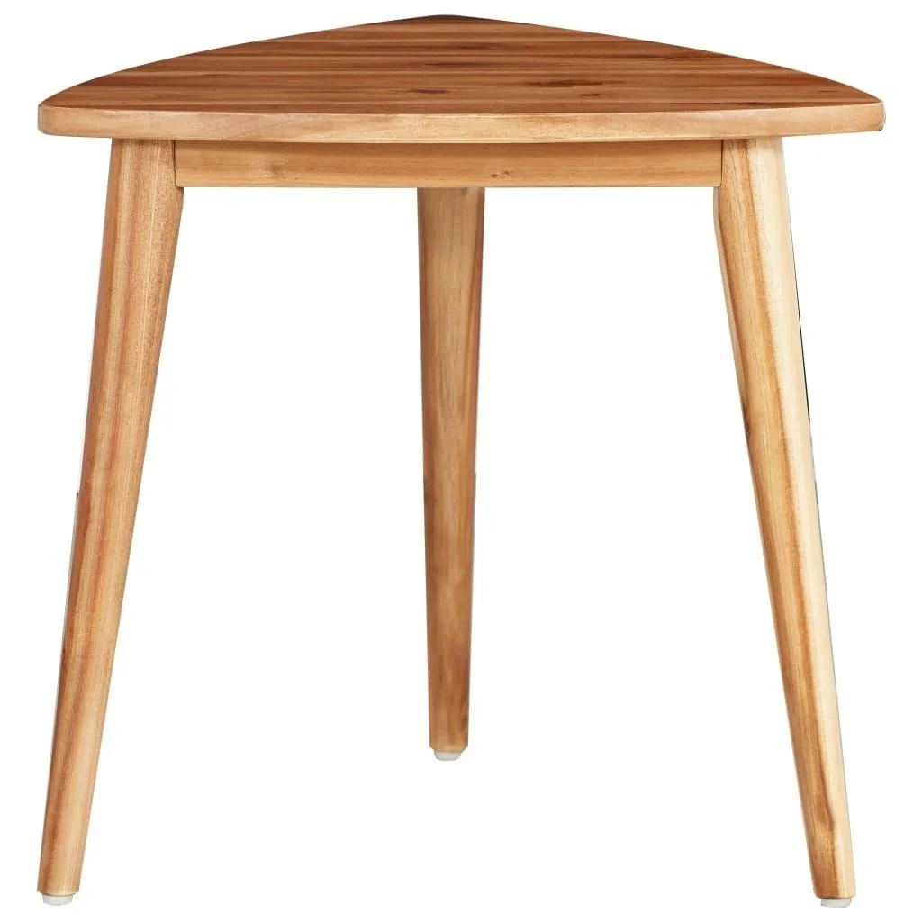 2 Stück Tisch Akazienholz massiv - 5