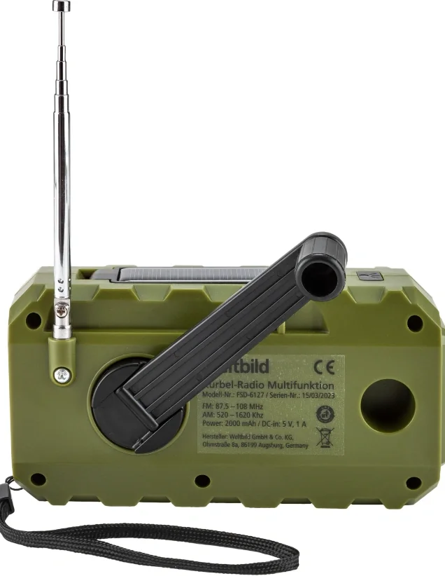 Kurbel-Radio Multifunktion - 7