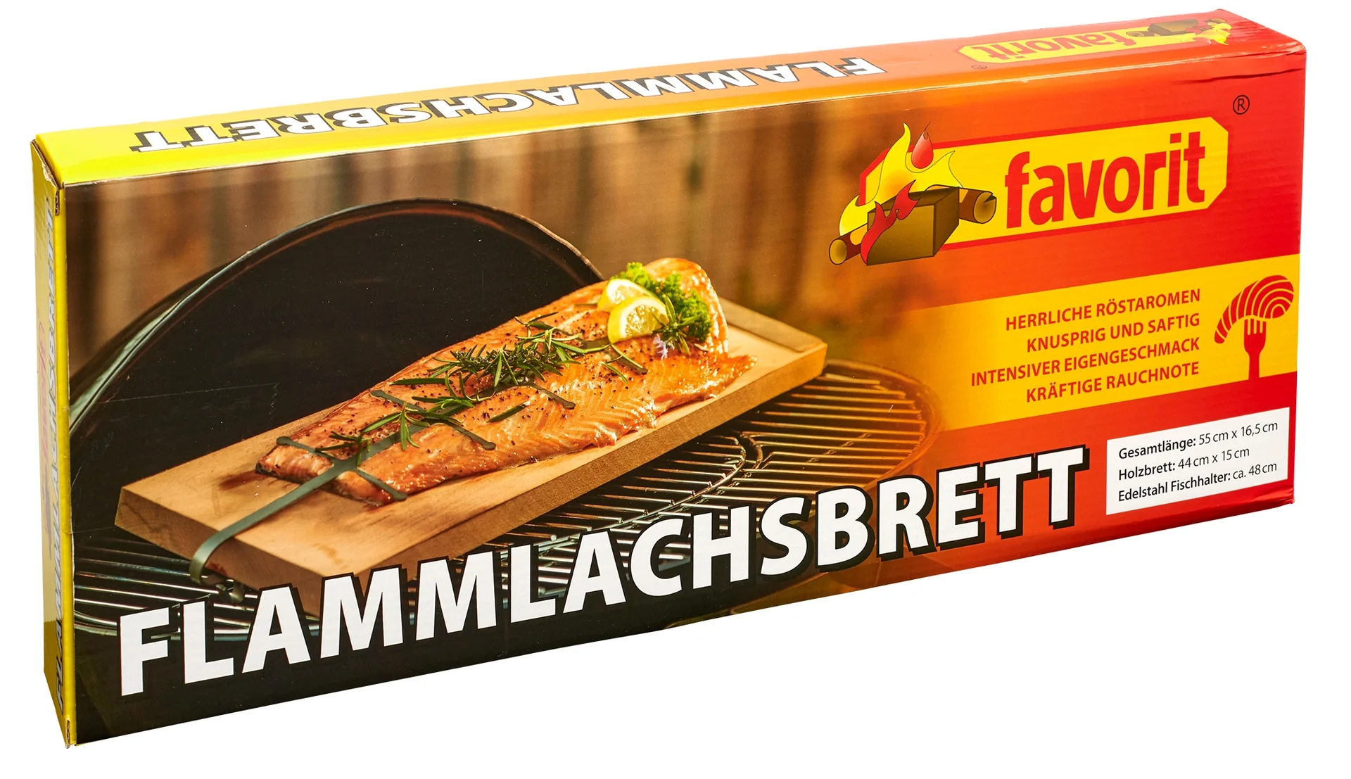 Flammlachsbrett - 1