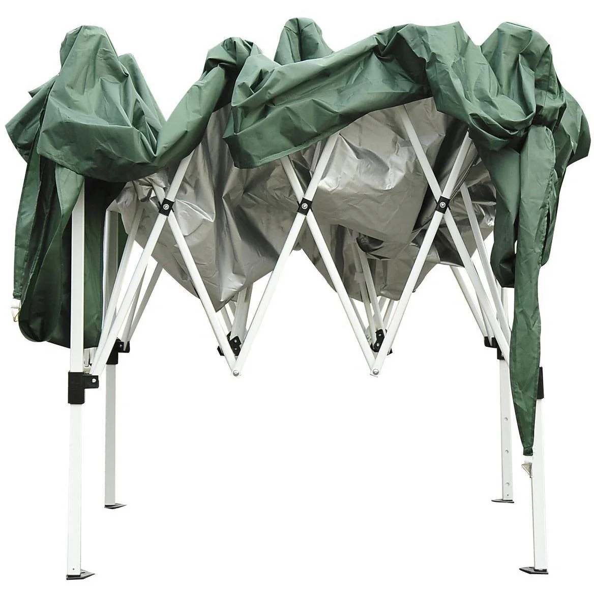 Faltpavillon 3x3m Grün Popup - 3