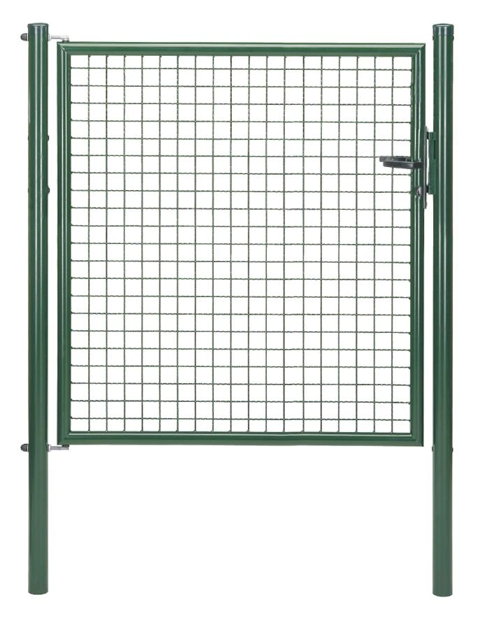 Wellengitter-Einzeltor , grün, Breite 125 cm, Höhe 125 cm - 2