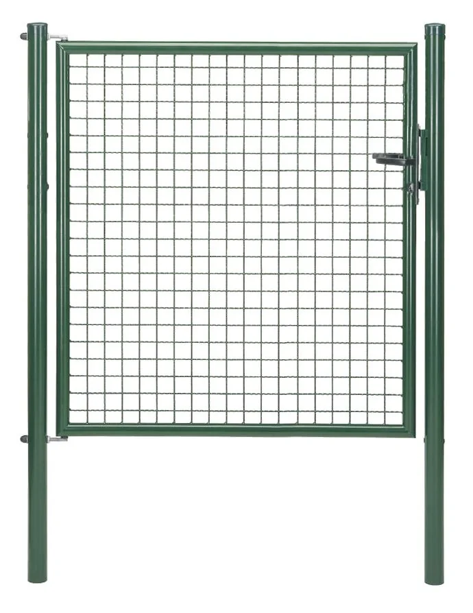Wellengitter-Einzeltor , grün, Breite 125 cm, Höhe 125 cm - 2