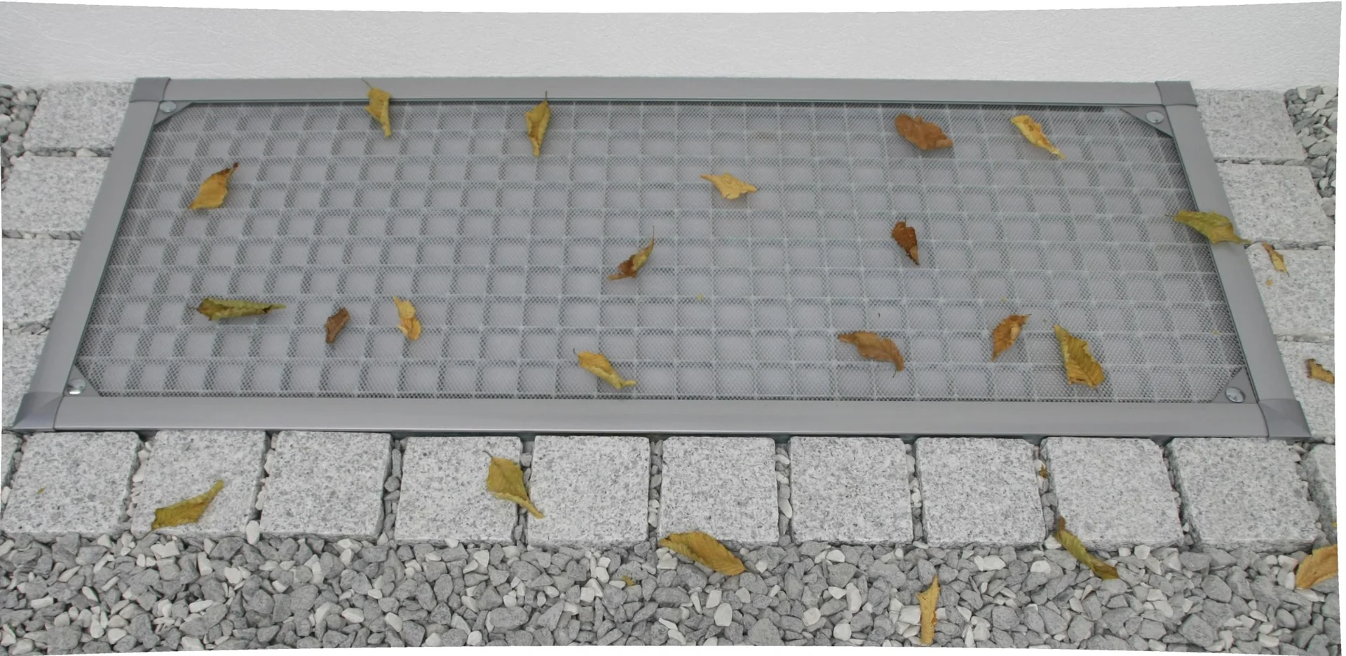 Lichtschachtabdeckung Light 60 x 115 cm, mit Alu-Gewebe - 5