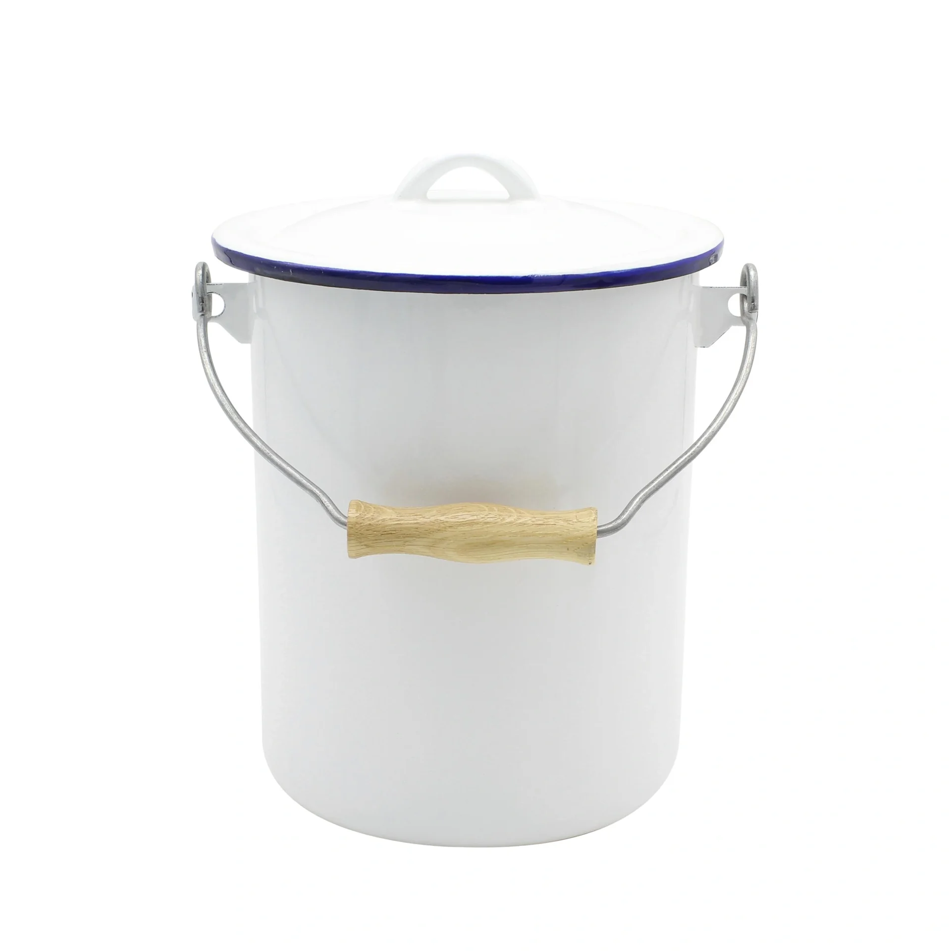 Mülleimer, Weiß, 3 Liter - 1