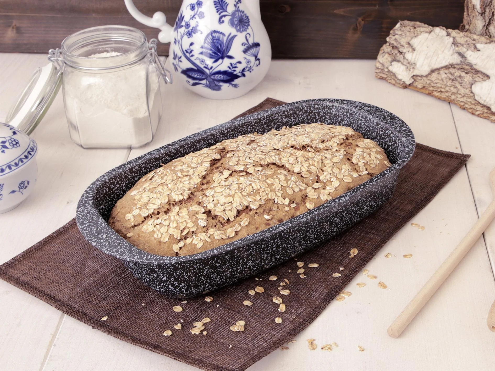 Brotbackform "Granito" + GRATIS dazu "Brot, Brötchen & Co."- Rezeptbuch - 3