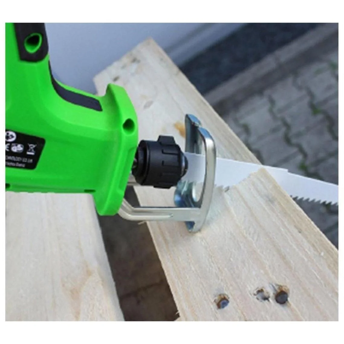 NL Accu-Säbelsäge / Astsäge - 152mm Blatt - 12V - 1500mAh - 3