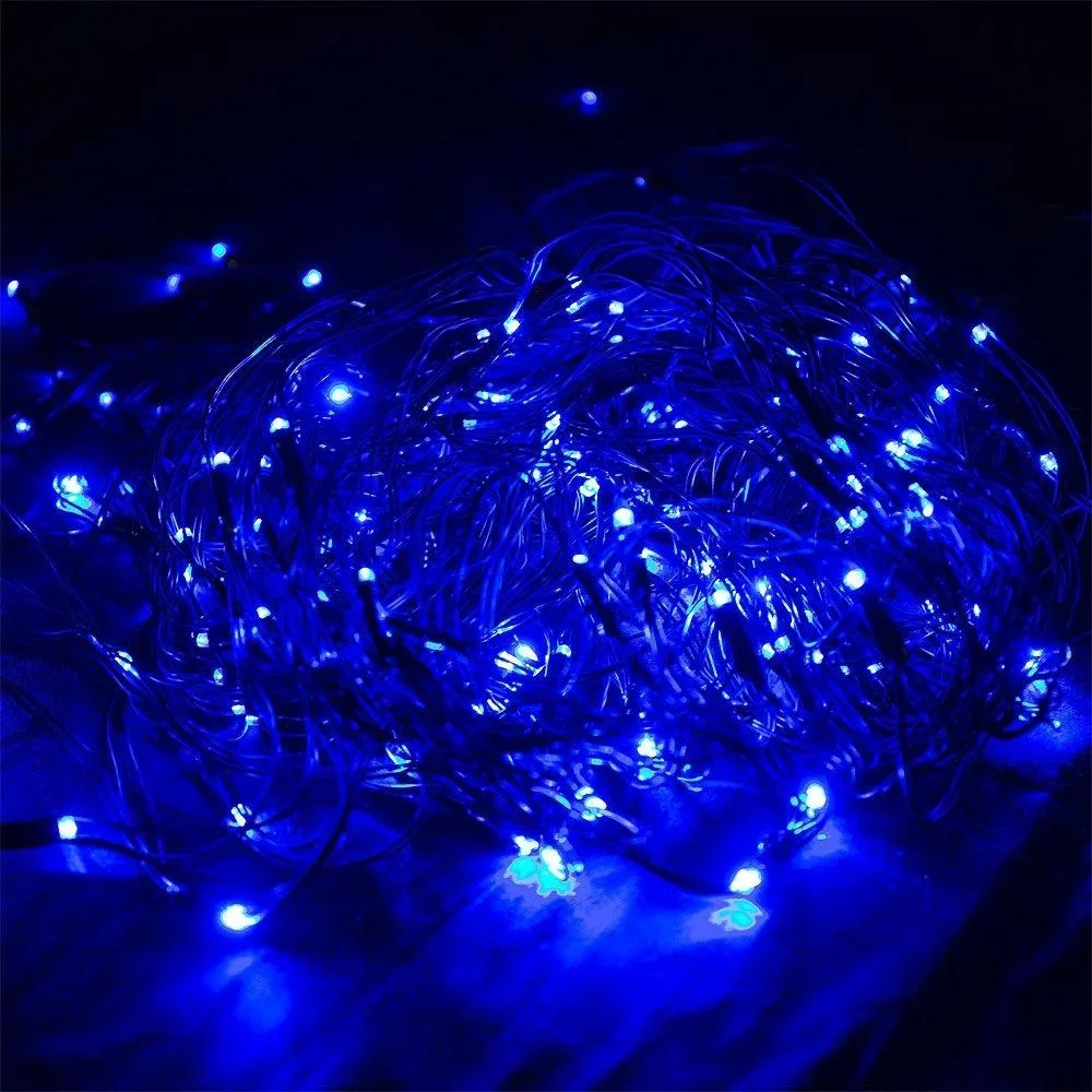 Netz-Lichterkette blau 160 LED 200x150cm - 2