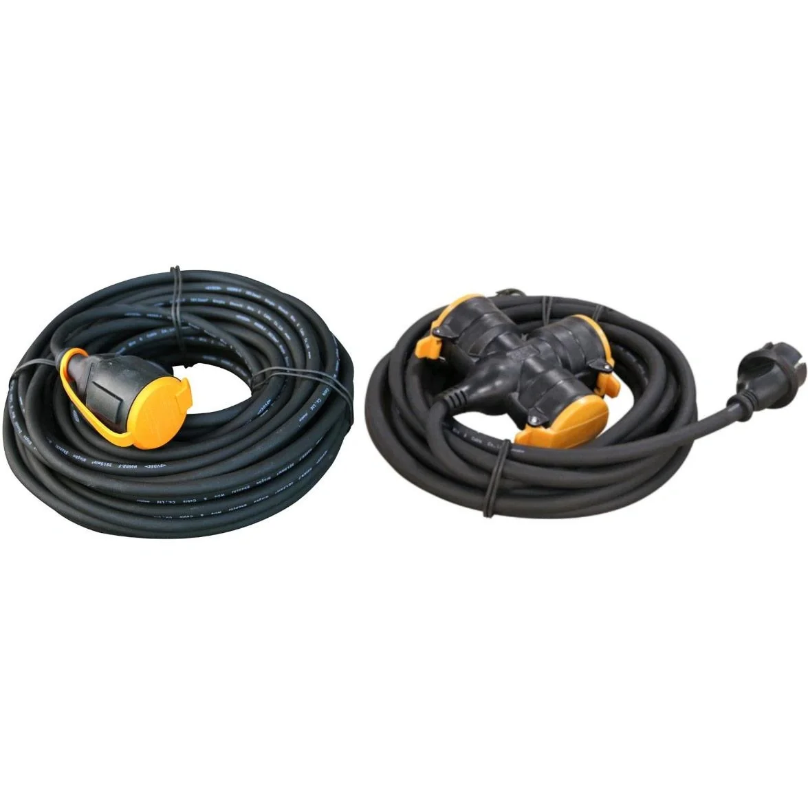 RELECTRIC Verlängerungskabel - 5m - 1,5 mm² - 3 Kontakte MET Verlängerungskabel - 20m - 1,5 mm² - 5