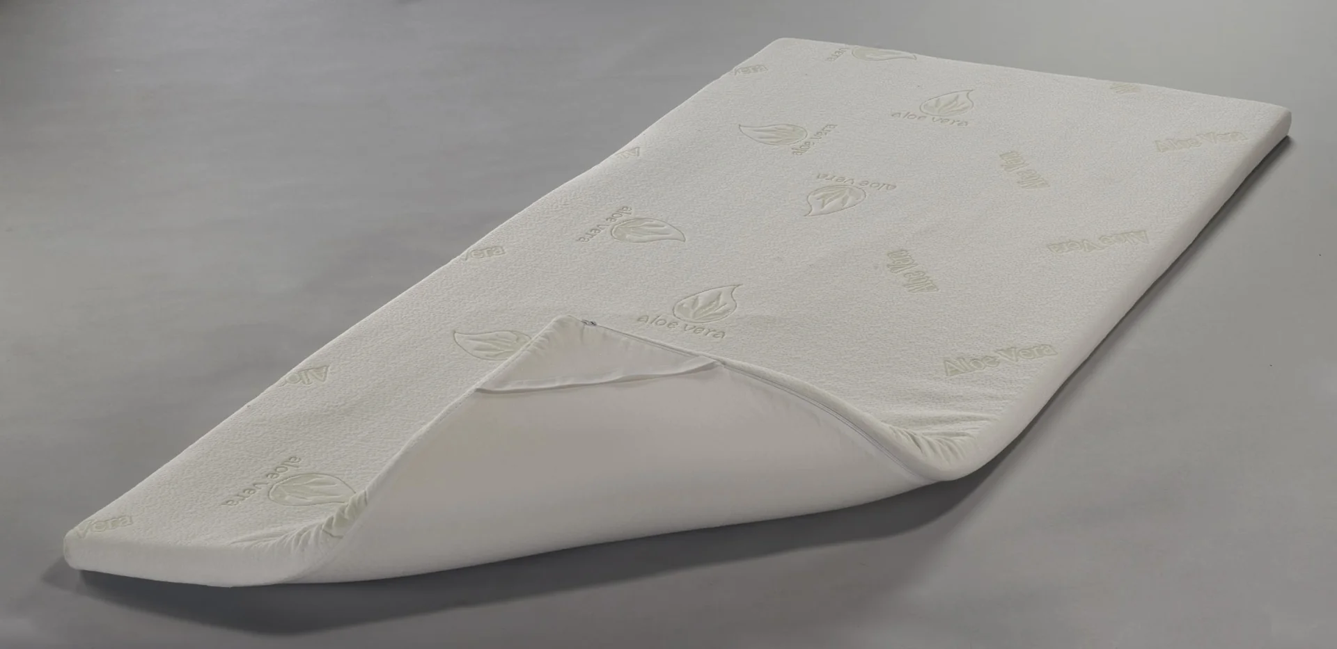 Memory Foam Matratzenauflage, Aloe Vera, 90x200x4cm - 6