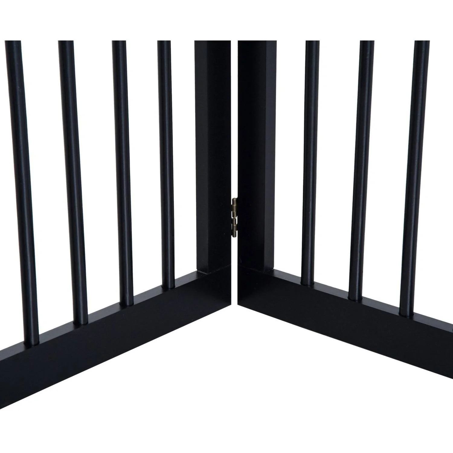 Absperrgitter Hundegitter 154,5cm faltbar Schwarz - 8