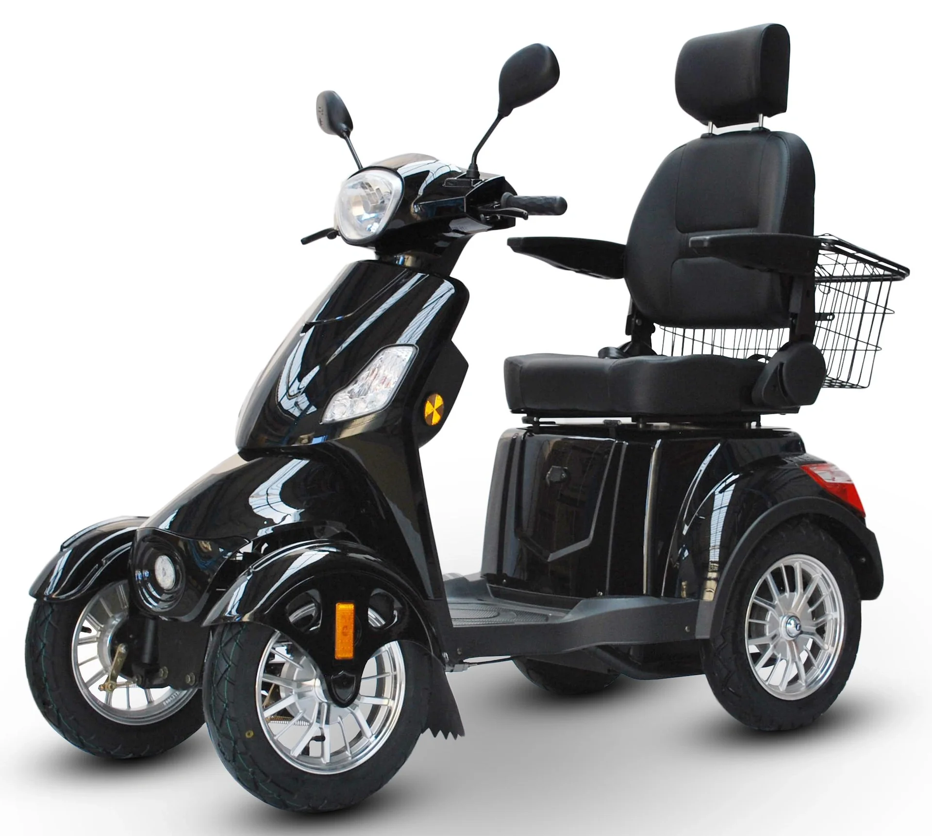 Elektromobil 525 Schwarz 4 Räder, Seniorenmobil - 11