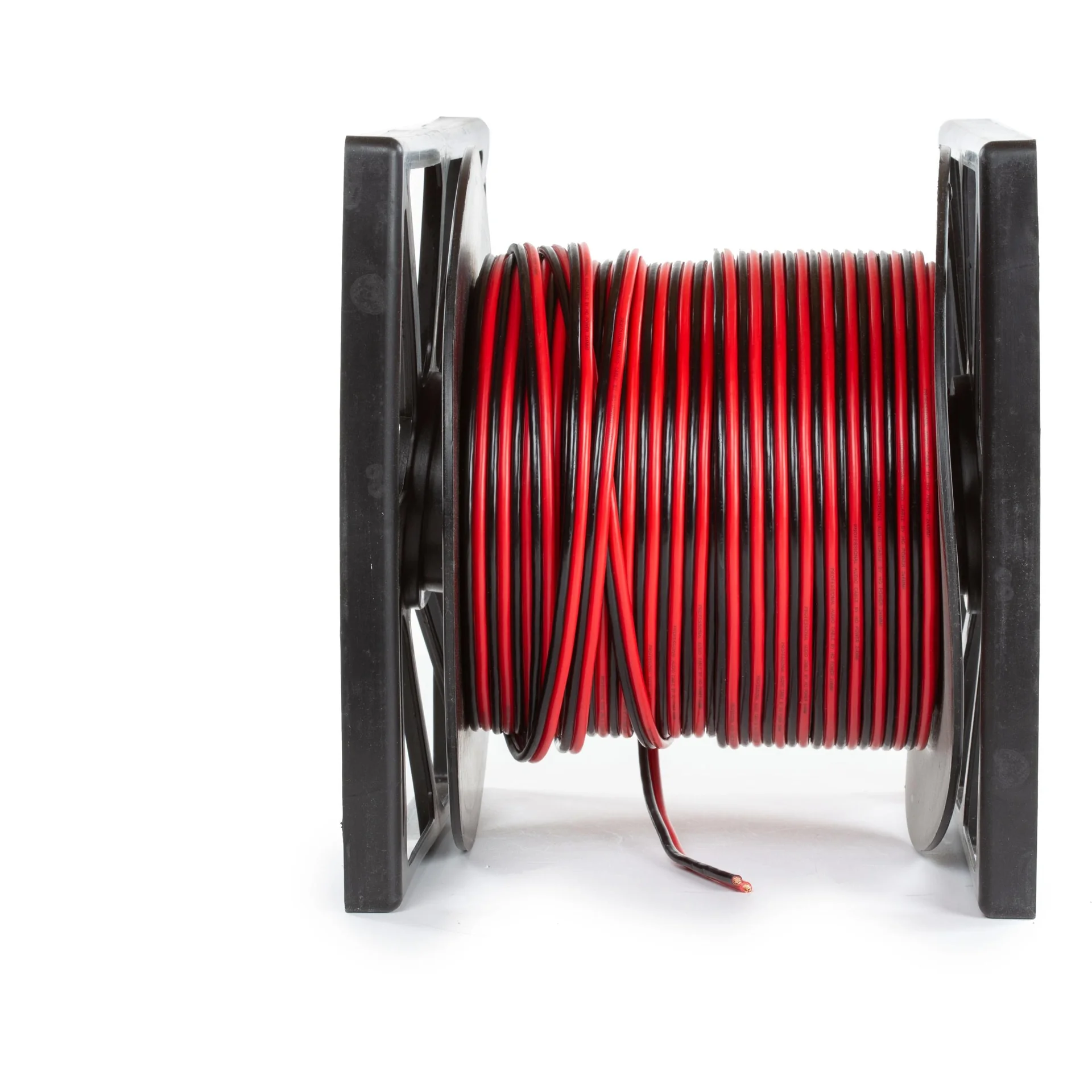 lautsprecherkabel - rot/schwarz - 2 x 4 mm² - 100 m - 5