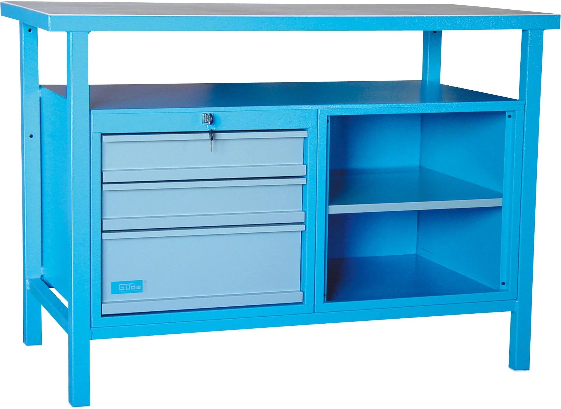 Werkbank P 1200 SL mit Schubfächern, abschließbar - 2