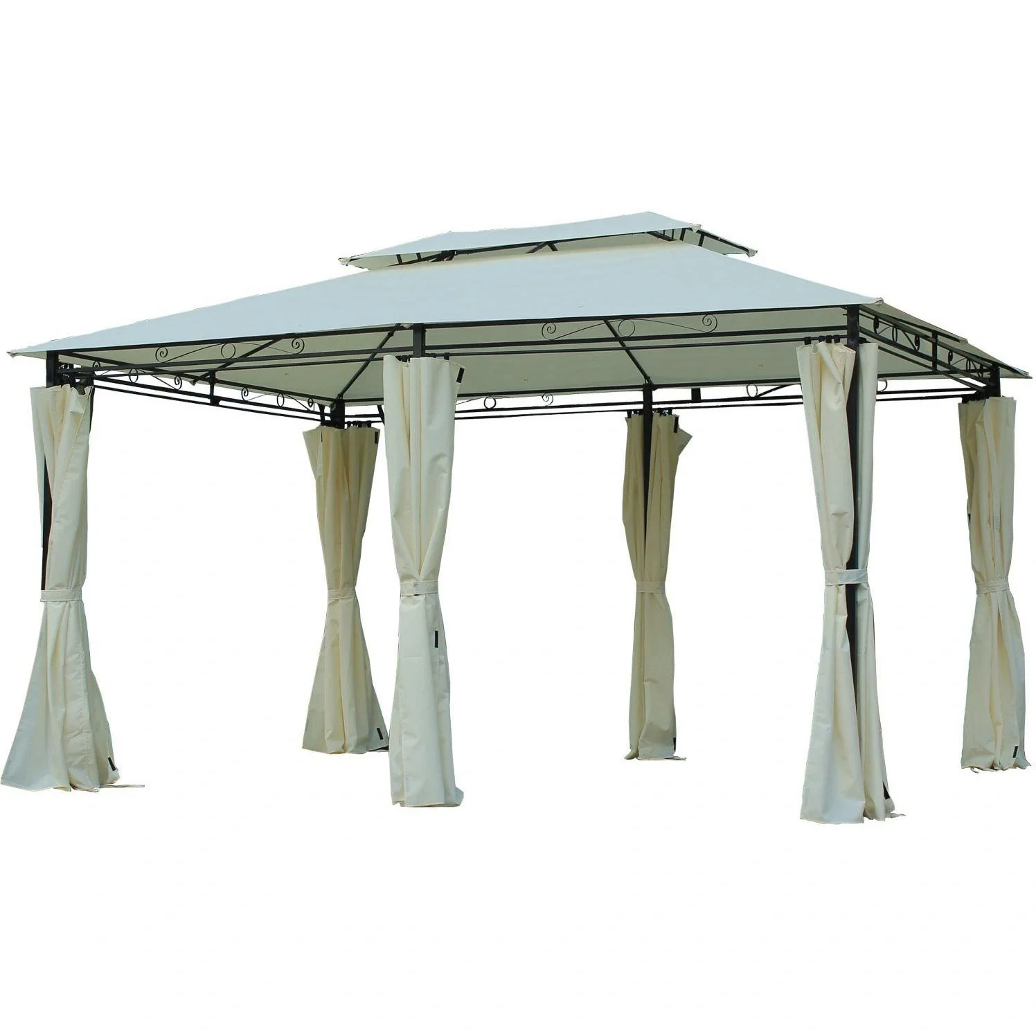 Gartenpavillon mit Doppeldach - 1