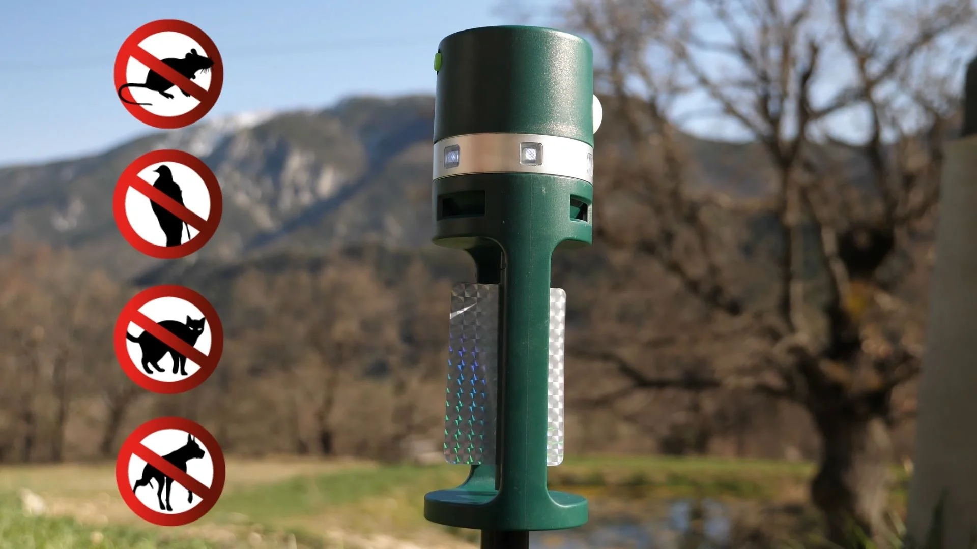 Solar-Universal-Tierschreck "360° + Reflektor" - 8