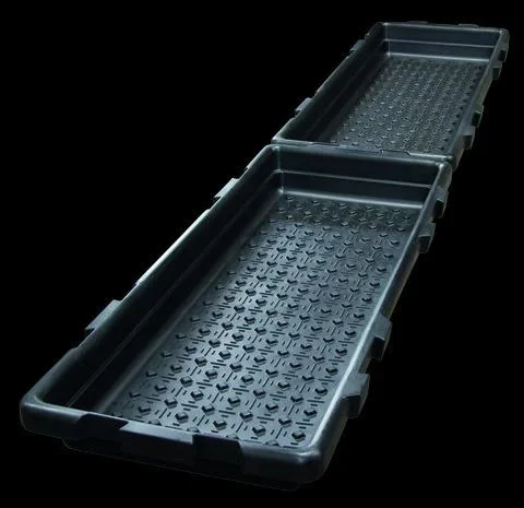 Klauenwanne, 203 x 83 cm, schwarz - 2