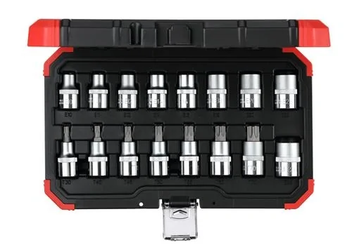 Steckschlüssel Satz 1/2 TX E10-24T30-70 16-teilig - 3