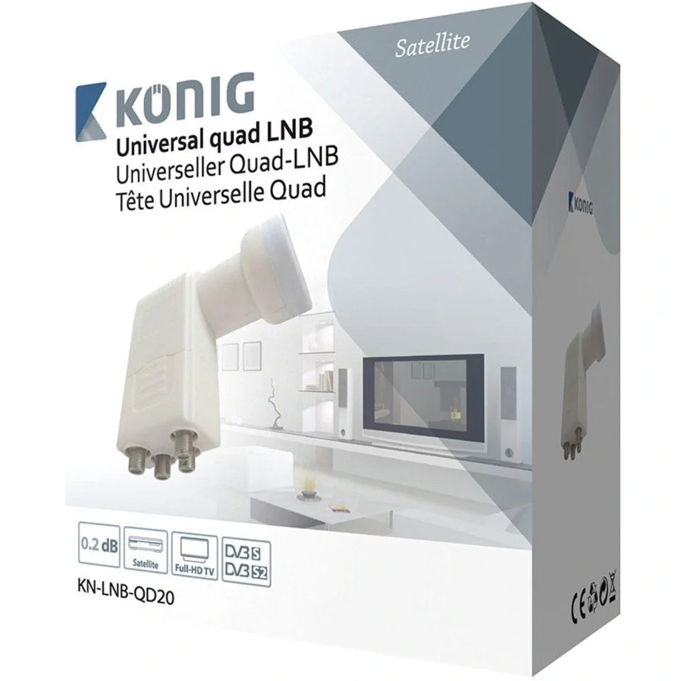 Universal-LNB Quad 0.2 dB - 2