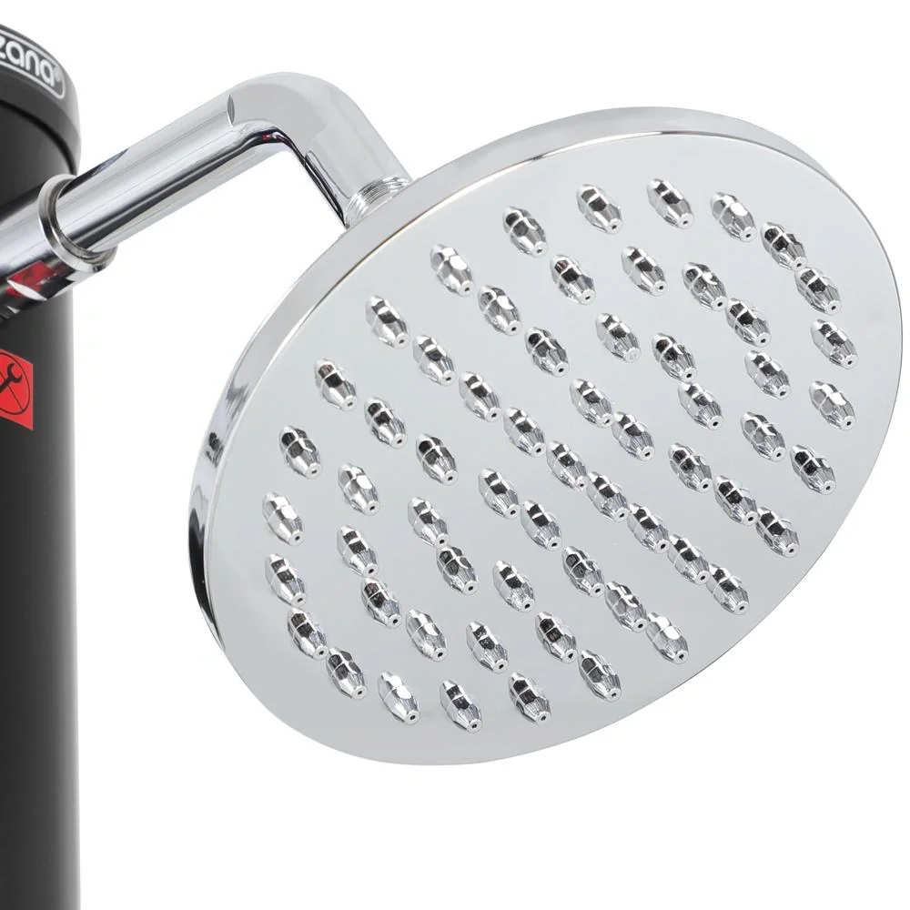 Gartendusche - Solarbetrieben - für den Außenbereich - kostenloses Warmwasser - 9