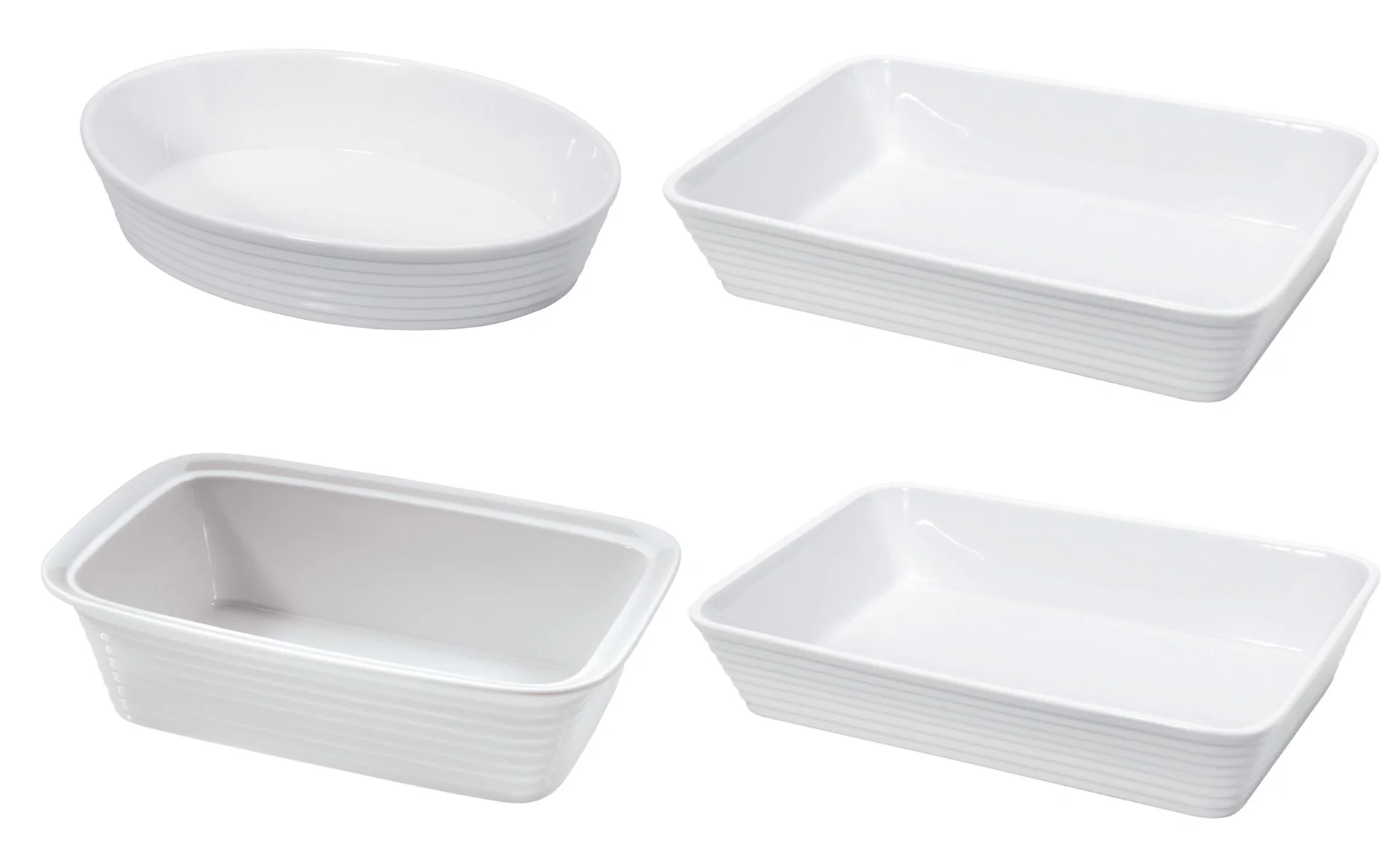 Lasagneform, rechteckig, Burgund, extra hoch, 2,75 Liter, 33 x 25 x 7 cm - 2