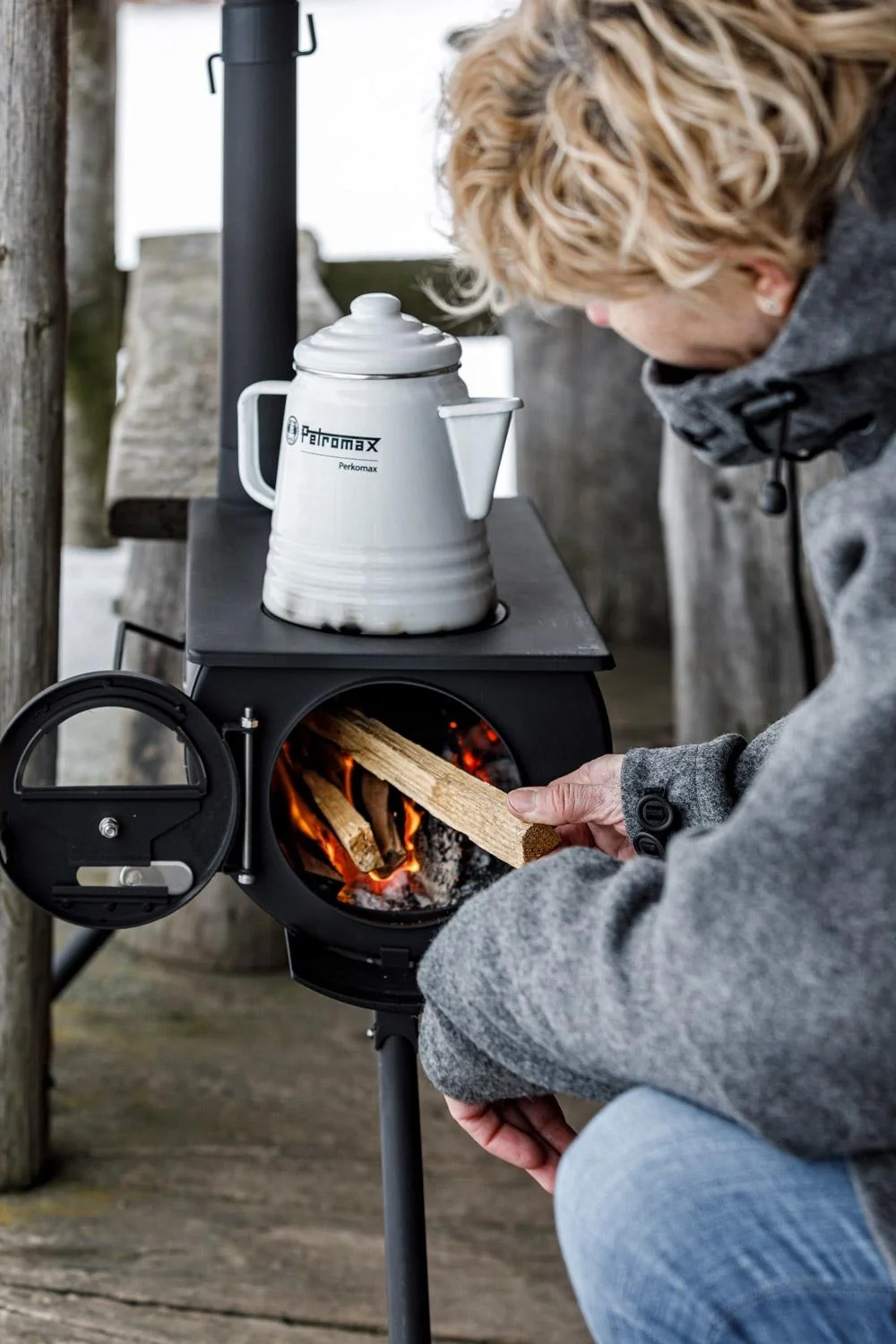 Tee- und Kaffee-Perkolator Weiß (9 Tassen) - 6