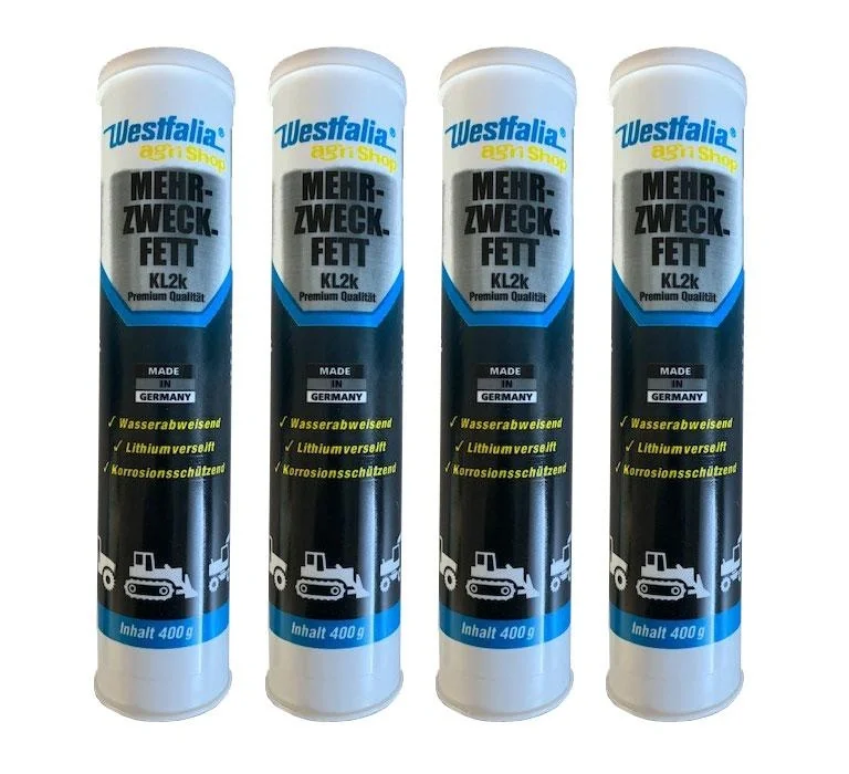 Mehrzweckfett KL2k, 4 x 400 g Kartusche - 1