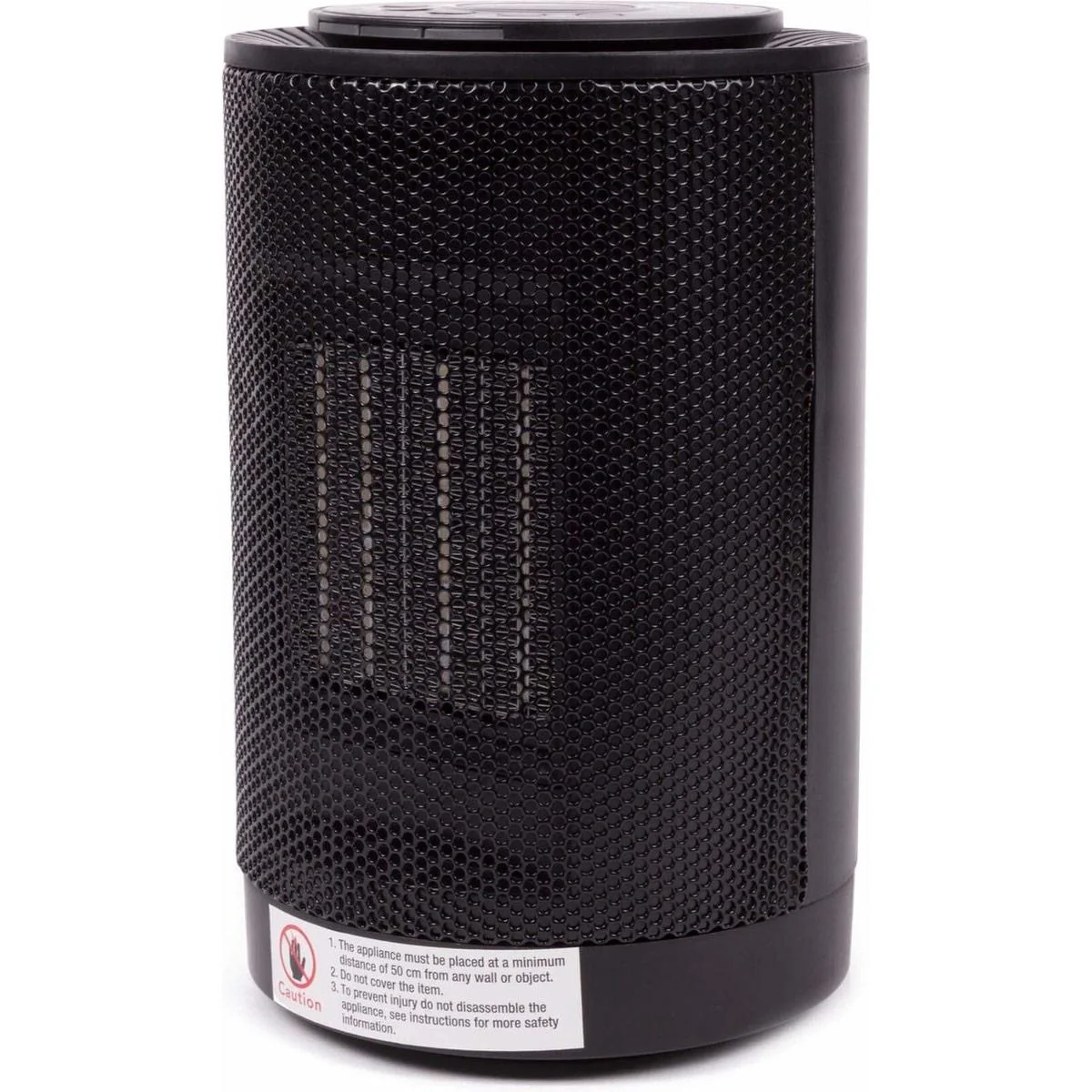 Heizgerät - Ventilator - Keramik - 600/1200 Watt - Ø 14 cm - 5