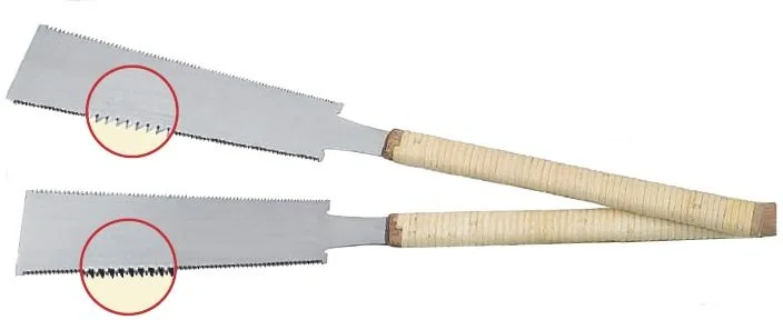 Ryoba Zugsäge 240 mm, Blattbreite 80 mm - 7