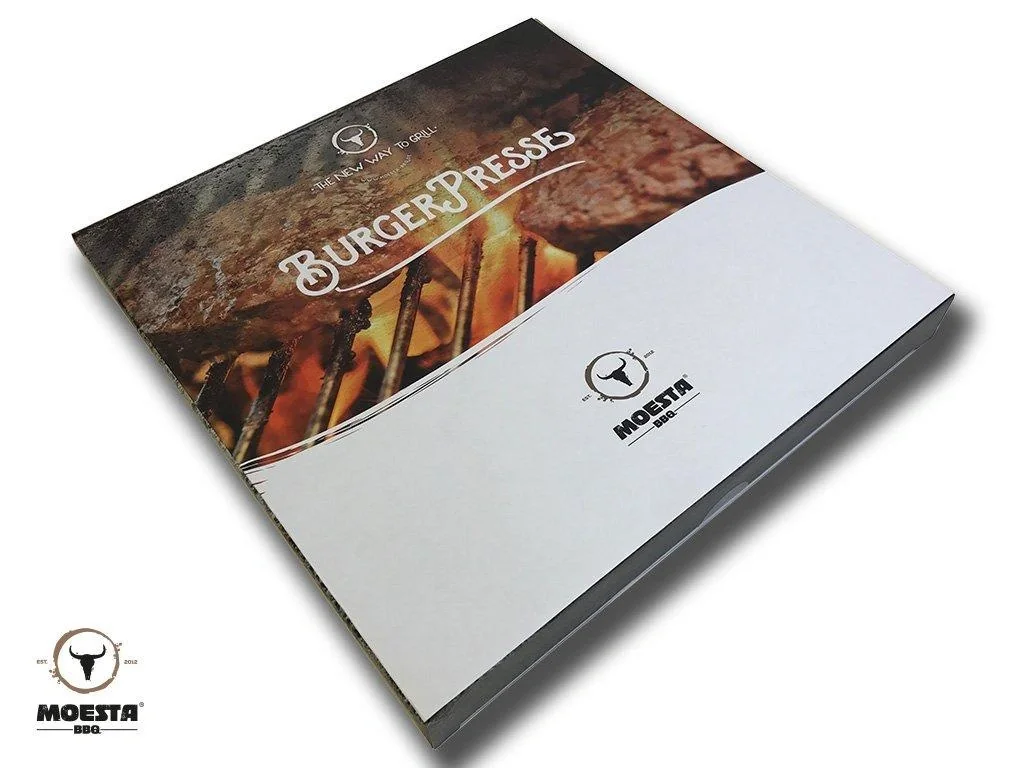 BurgerPresse No.1 - Die 4-Fach Silikon Hamburgerpresse - 4