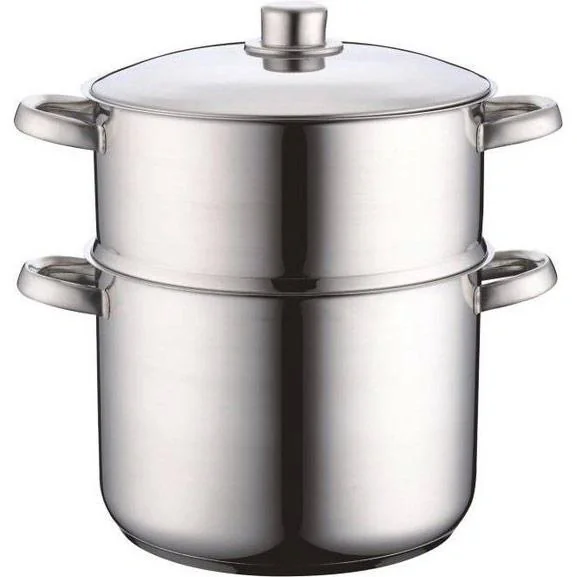 Couscou-Pfanne - Kochen von Couscous - 14 L - Silber - 1