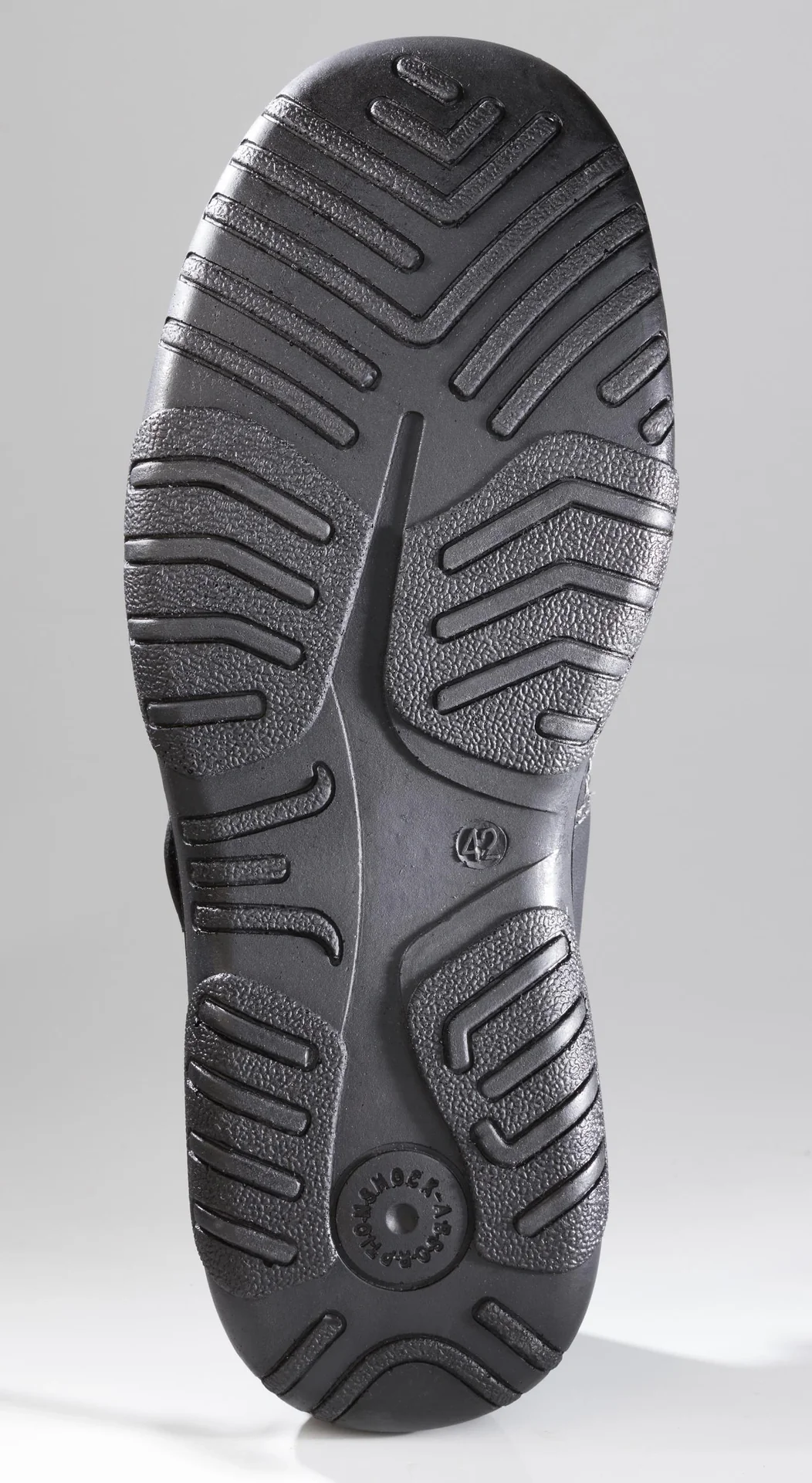 Slipper mit Klimazonen und Klettverschluss, Farbe schwarz, Gr.43 - 4