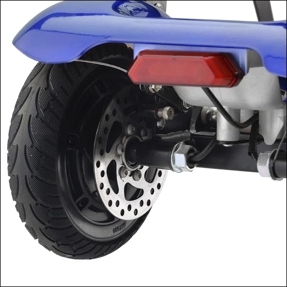 4-Rad E-Mobil Assisi 2.0 6 km/h Safety: 36V/10Ah Li-Ionen mit Gepäck-Tasche/-Korb, Blinker, faltbar, blau - 13