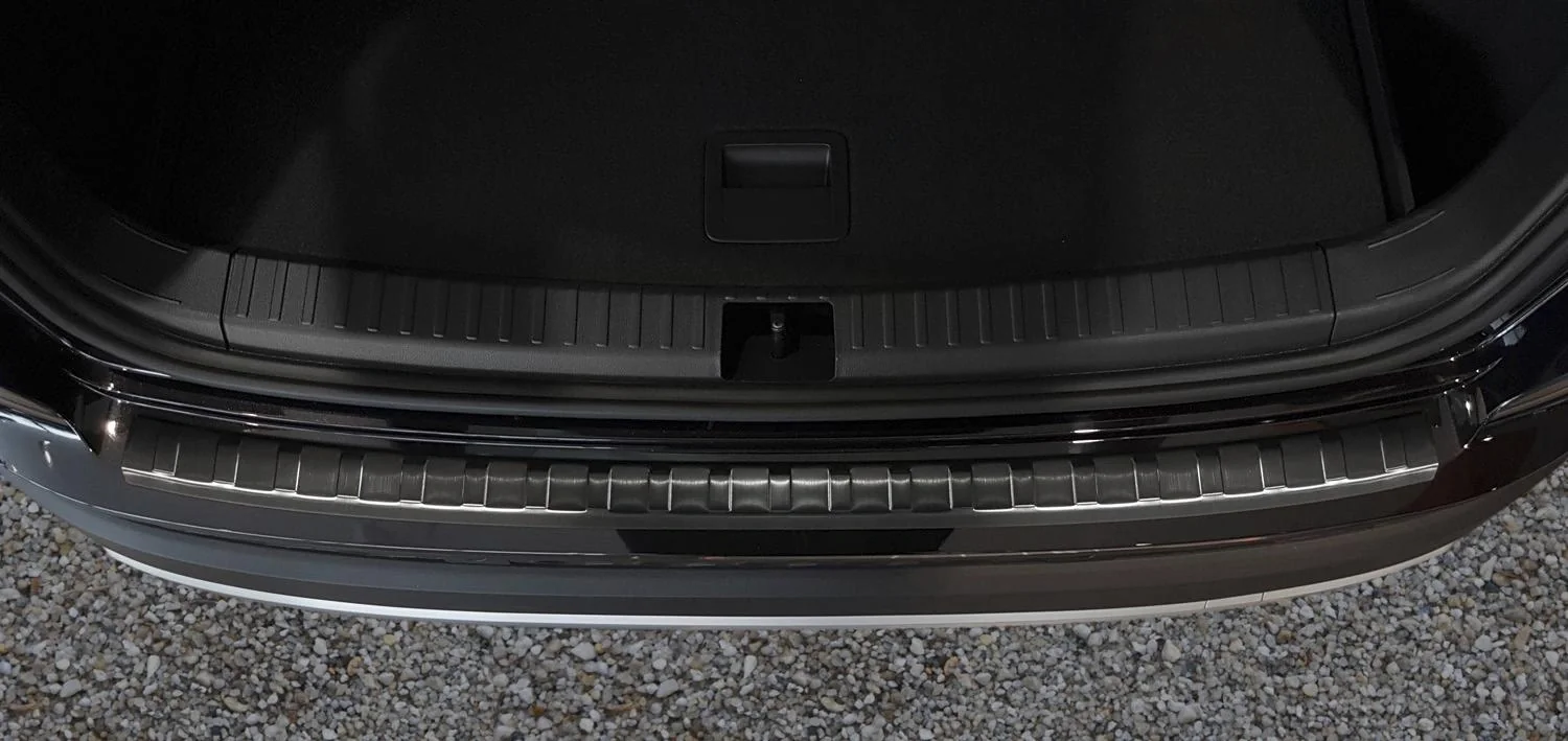 Ladekantenschutz Edelstahl graphite / black für Seat Ateca, Baujahr 2016> - 3