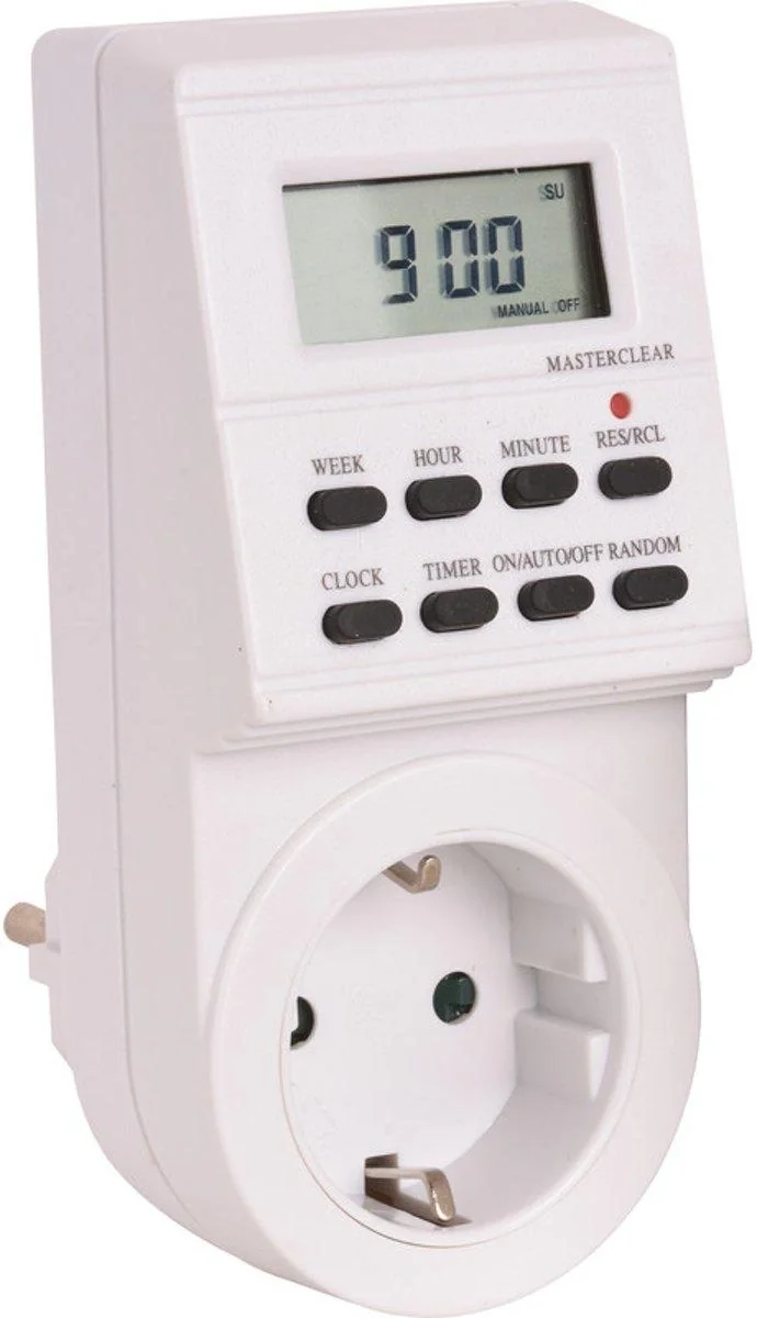 Promax Zeitschaltuhr digitaal Weis - 1