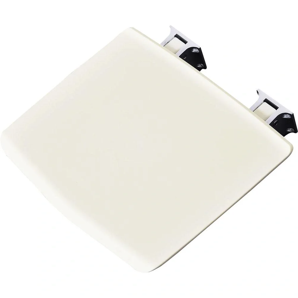 Duschklappsitz mit Wand-Schemel weiß - 2