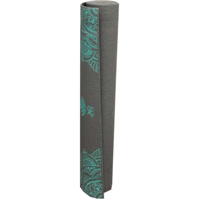 Fit4You Yoga & Fitness Matte - Stretch - Rutschfest - 172 x 61 x 0,4 cm - Grau - 3