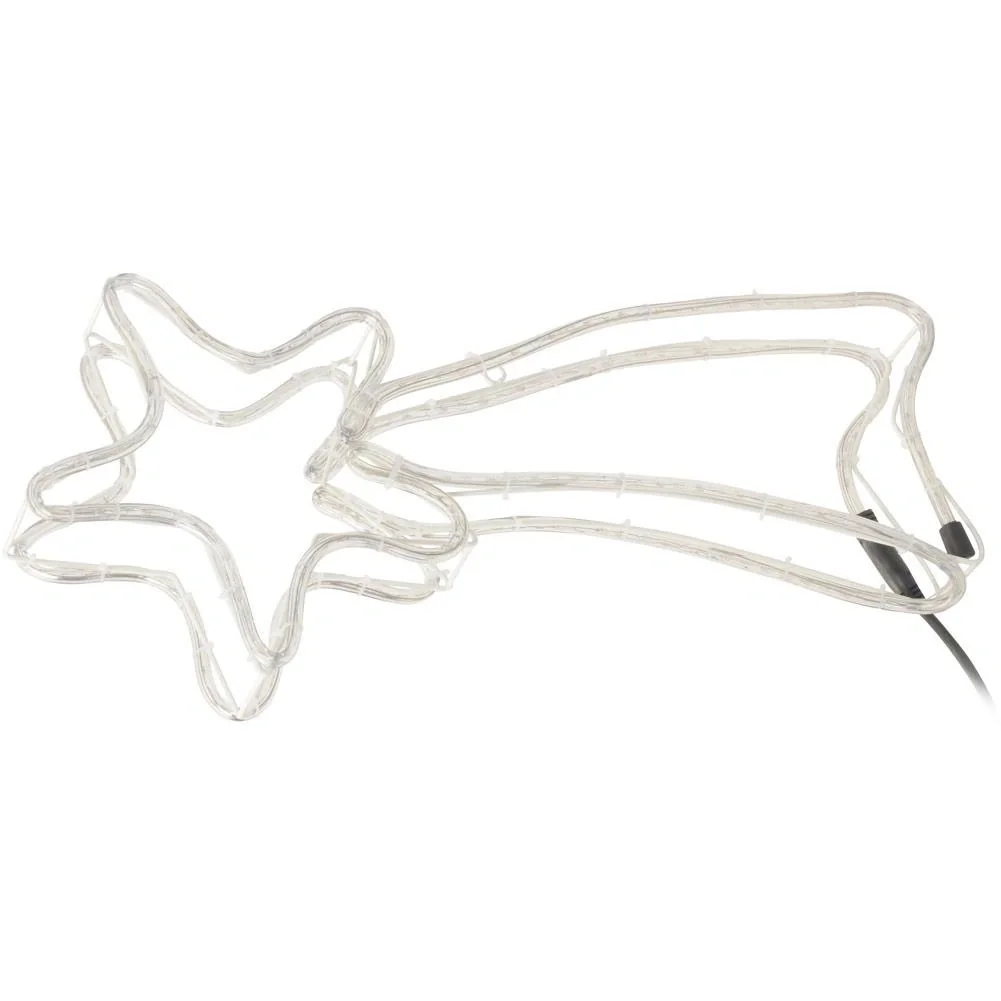 Falling Stars SET of 2 - Lichterkette Stern - 144 Lichter - 4m - Metallrahmen - 7