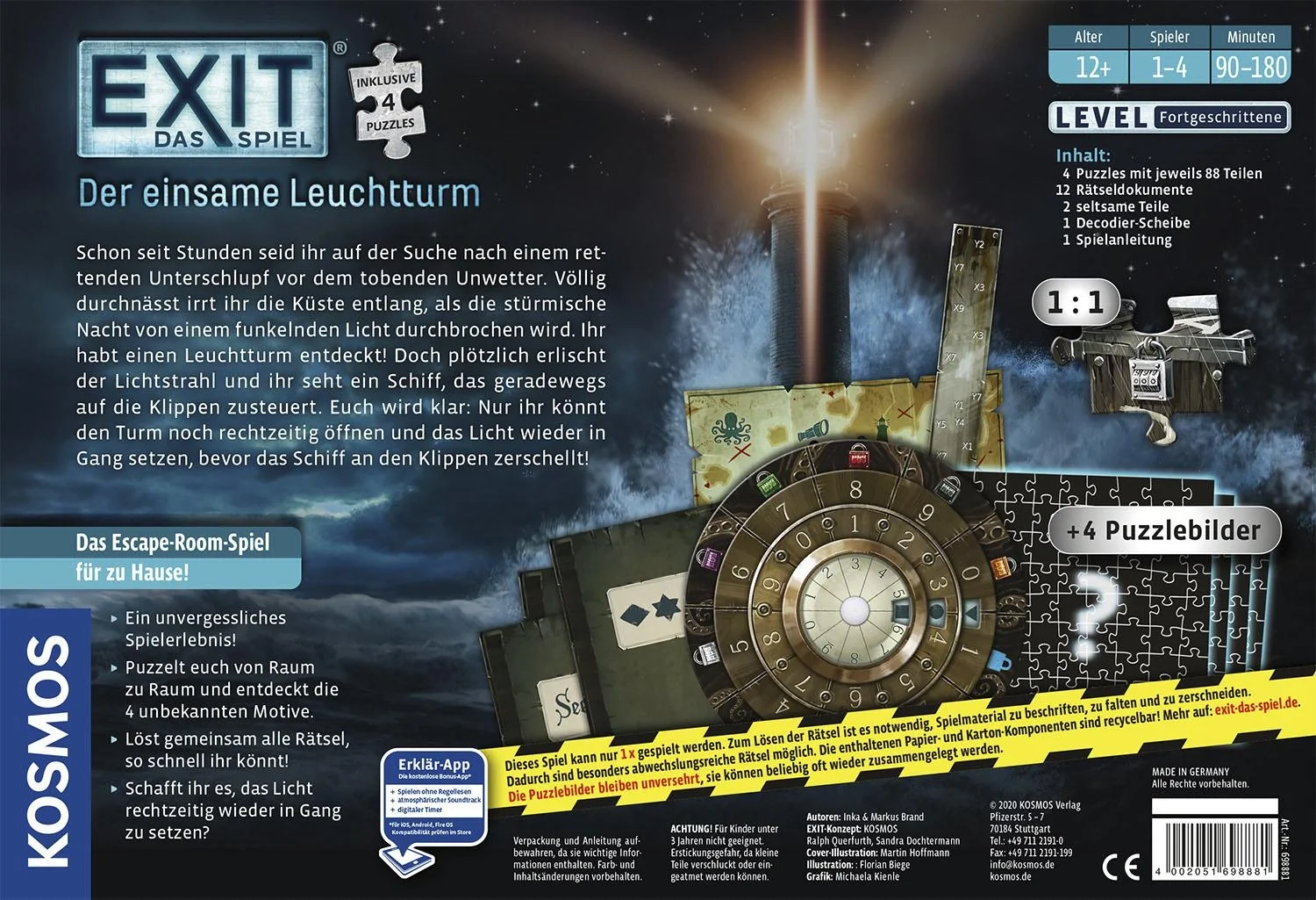 EXIT-Das Spiel + Puzzle - Der einsame Leuchtturm - 3