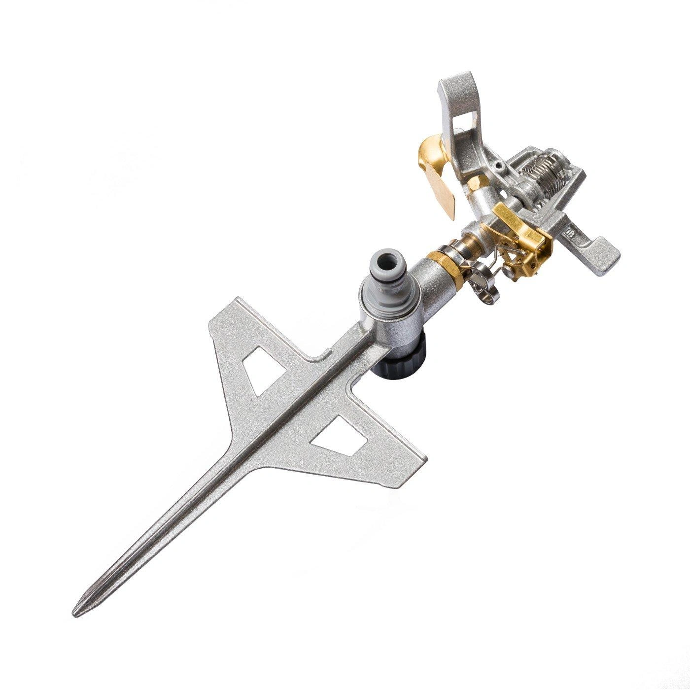 XXL Metall Pulsations-Rasensprenger mit Erdspieß - 3