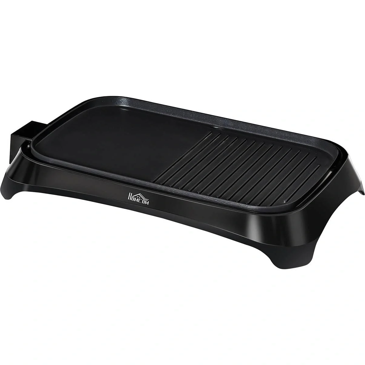 Elektrogrill Tischgrill elektrisch mit Regelbarer Thermostat Antihaftbeschichtete Grillplatte 1600 W BBQ Tisch Grill Tep - 5