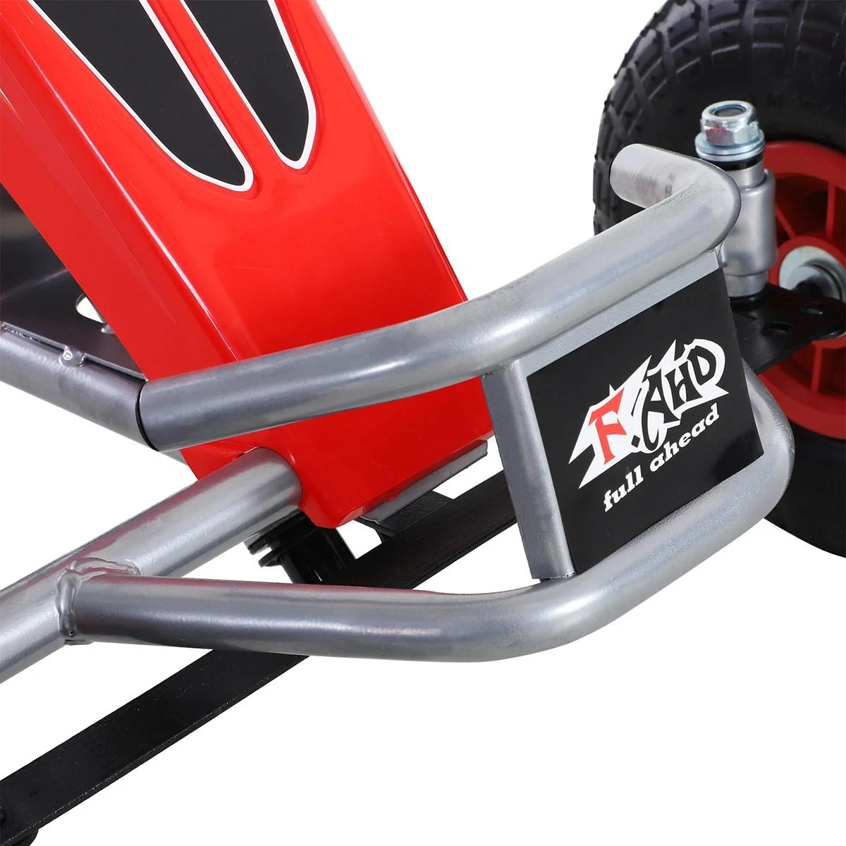 Go-Kart mit Handbremse rot - 8