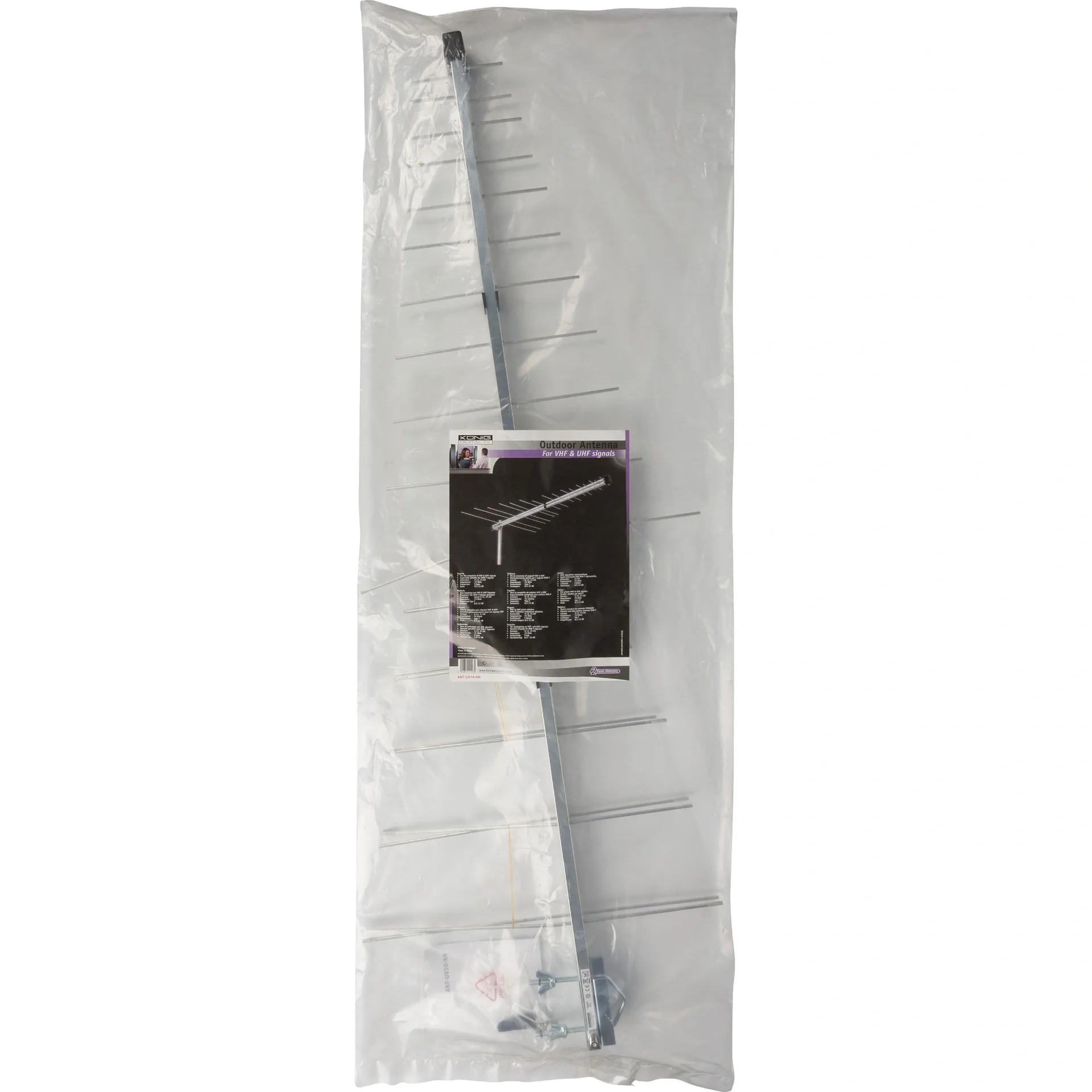 DVB-T/T2 - DAB+ Außenantenne 12 dB VHF / UHF - 2