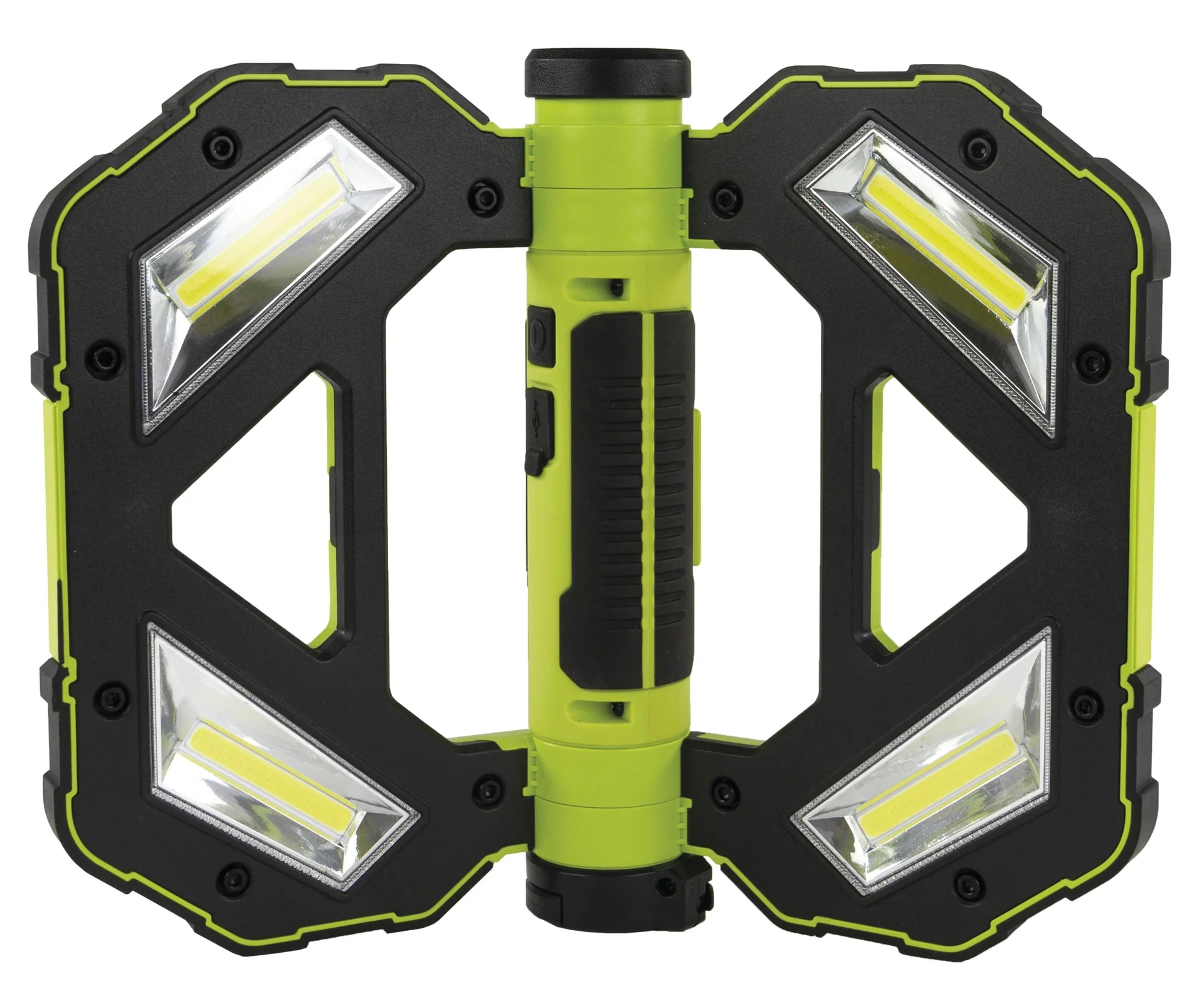 LED Arbeitsleuchte mit Akku und separatem Leuchtenkopf, 270° klappbar - 1